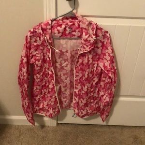 Pink Disney rain jacket